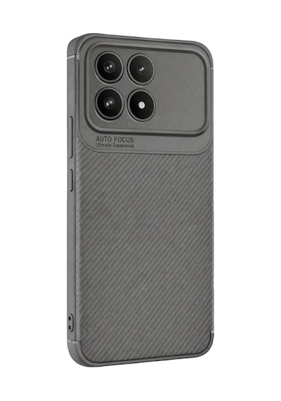 Uryport Xiaomi Poco F8 Pro Auto Focus Karbon Kapak - Gri