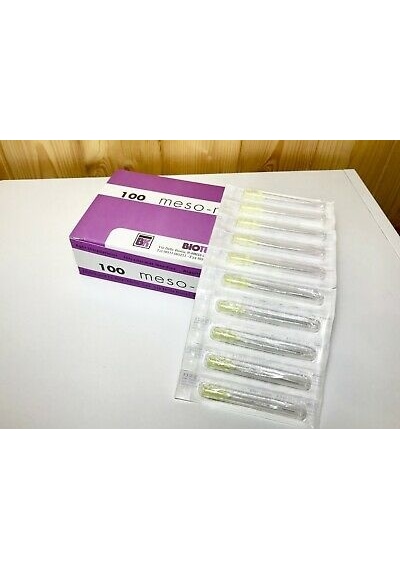 Meso Relle 30G x 6 MM Hipodermik Mezoterapi İğnesi 100 Adet