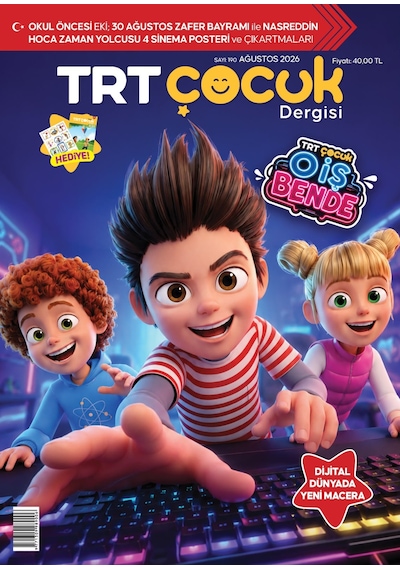 Trt Çocuk Dergi Ağustos 2026