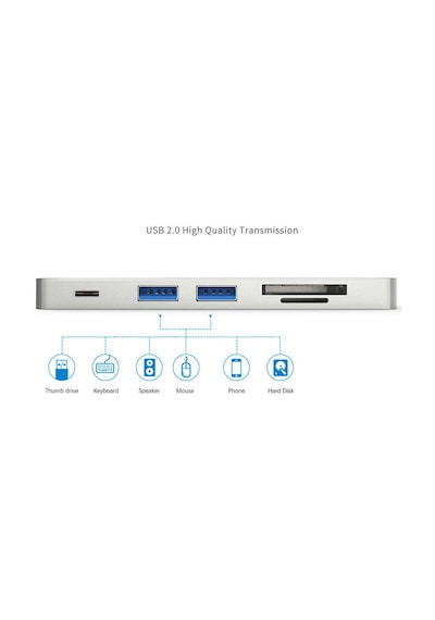 Wiwu T8 Lite Type-C 3.0 Usb Dönüştürücü Hub