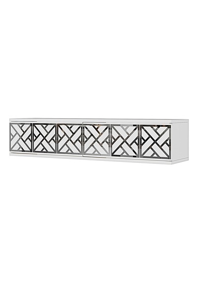 Tda1238bs - Arex120 Duvara Montaj Tv Stand, Tv Rafı, Tv Sehpası Beyaz - Sılver 120cm Tda1238bs - Arex120 Duvara Montaj Tv Stand, Tv Rafı, Tv Sehpası Beyaz - Sılver 120cm