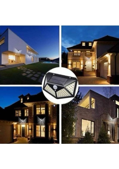 Güneş Enerjili Bahçe Lambası 100 Led Bahçe Lambası Bahçe Aydınlatma 18419541