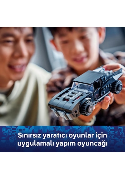 LEGO® DC Batman™: Batman™ Batmobile™ 76332 – 9 Yaş Üzeri Çocuklar için Minifigür İçeren Yaratıcı Oyuncak Yapım Seti (330 Parça)