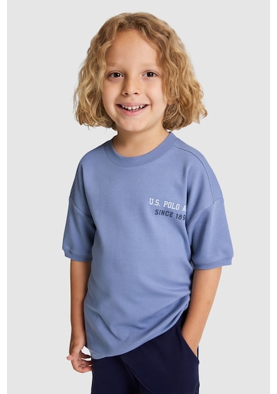 U.S. Polo Assn. Erkek Çocuk İndigo Tişört 50327030-vr028