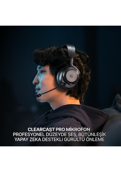 Steelseries Arctis Nova Pro Omni Wireless Ve Bluetooth Hi-res Oyuncu Kulaklığı