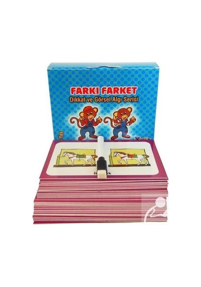 Farkı Farket Dikkat ve Görsel Algı Serisi 7-77 Yaş