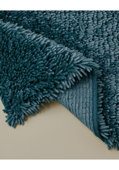 English Home Silky Shine Kaydırmaz Taban Banyo Paspası 50x80 Cm Petrol Petrol