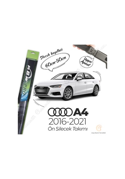 Audi A4 Muz Silecek Takım (B9 2016-2021) RBW PRO