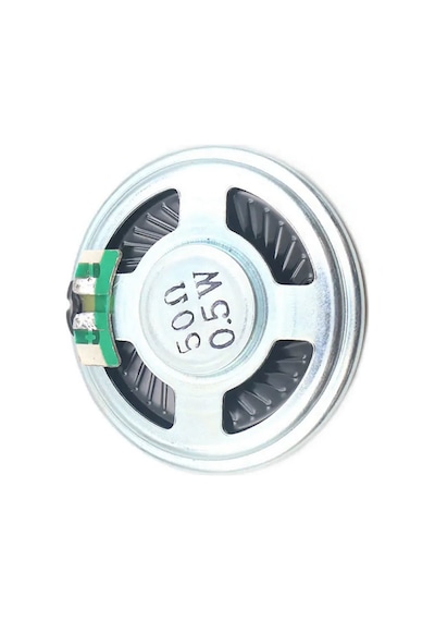 İnce 4cm 50 Ohm 0.5W Hoparlör Yuvarlak Speaker