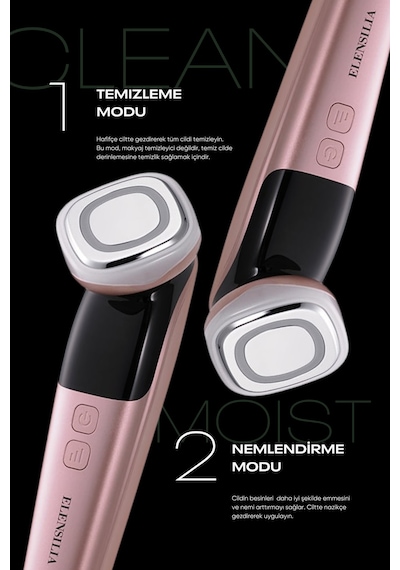 4 Modlu Kore Cam Cilt Bakım Cihazı Elensilia All In One Beauty Instrument