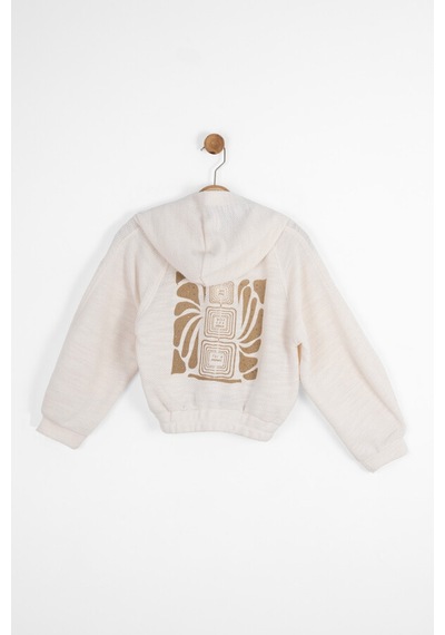 Xo Kids Kız Çocuk Hırka 8-14 Yaş 37306 Krem