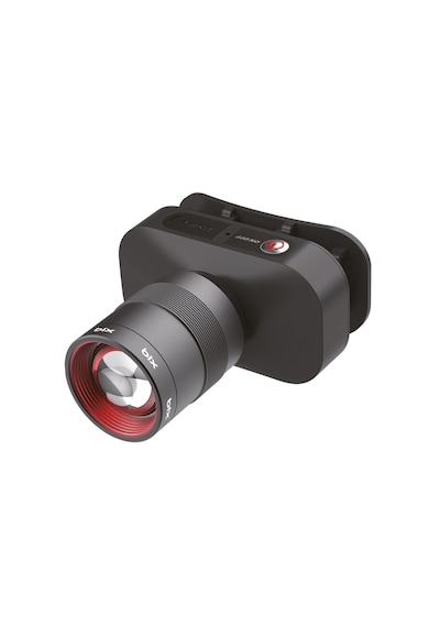 Bix Bxt1fl Şarj Edilebilir 10w Kafa Feneri 750 Lümen 2500 Mah, Zooming Özellikli Led Kafa Lambası Siyah