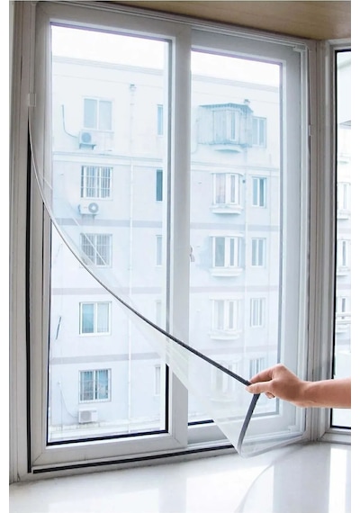 125x75cm Tek Kanat Pencere Tül Sineklik Tül