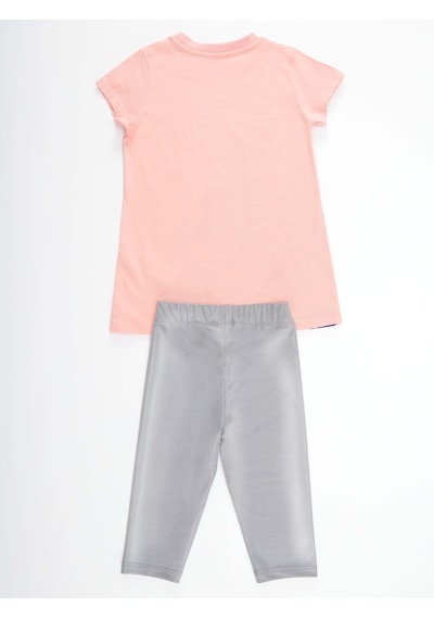Denokids Mshb&g Leopar Kız Tunik Tayt Takım Çok Renkli