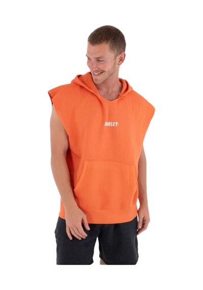 Hurley Hurley Tr Muscle Hood Erkek Turuncu Tank Top 2236