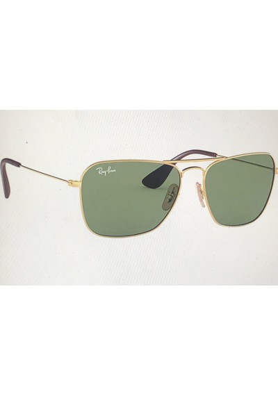 Ray-Ban RB 3610 001/71 58 Gun Lens Altın/Yeşil IN160631650 Unisex Güneş Gözlüğü