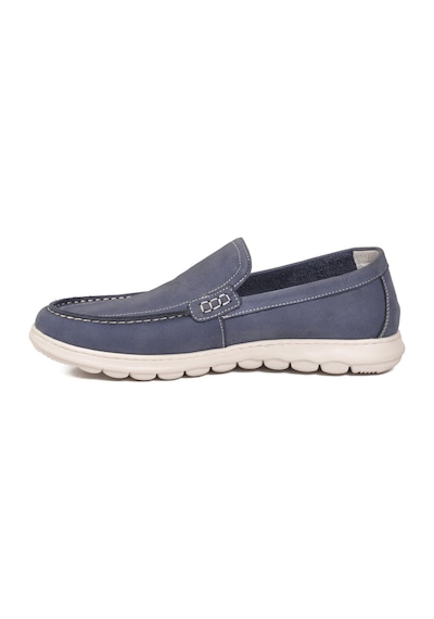 Voyager Mavi Nubuk Hakiki Deri Anatomik Hafızalı Rahat Taban Erkek Casual Ayakkabı Loafer M732 Çok Renkli Voyager Mavi Nubuk Hakiki Deri Anatomik Hafızalı Rahat Taban Erkek Casual Ayakkabı Loafer M732 Çok Renkli