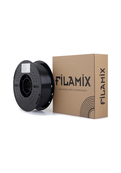 Filamix Silk Pla Siyah Filament 1.75mm 1 Kg