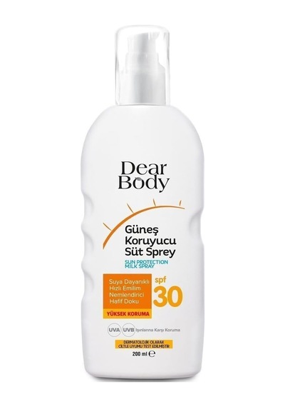 Güneş Koruyucu Süt Sprey Spf30 200 Ml