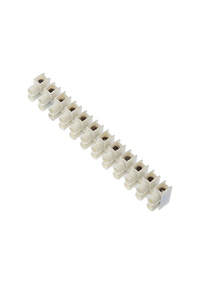 Tek-iş 520117 Sıra Klemens No:1 Yanmaz 12 X 0.5-4 Mm, Beyaz, 2.5 - 4mm