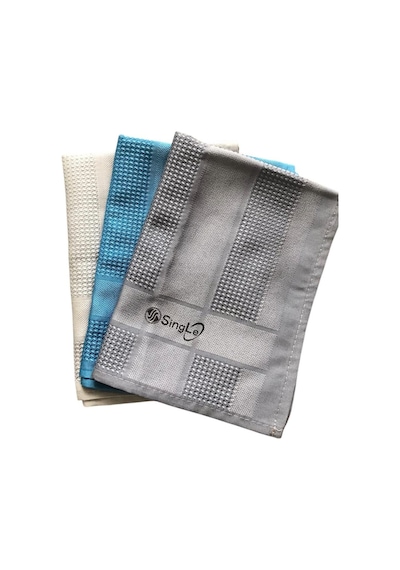 Classic 3'lü Mikrofiber Cam Bezi, Mutfak Fiber Bez 40 X 60 Cm Diğer