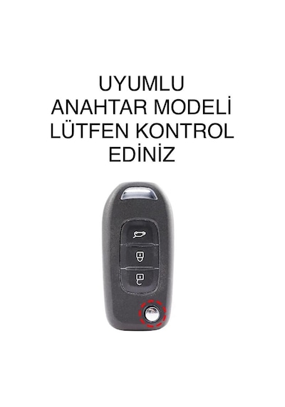 Renault Uyumlu CLİO 5 MEGANE 4 CAPTUR KADJAR ANAHTAR KORUMA KILIF