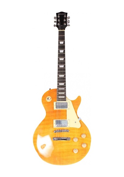 Angel Aelg250-te Tiger Eye Elektro Gitar Kaplan Gözü Kaplama Lüks Görünüm