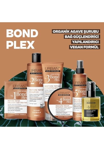 Urban Care No.1 Bond Plex Yıpranma Karşıtı Duş Öncesi Saç Bakım Maskesi 50 Ml- Vegan