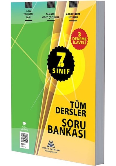 7.Sınıf Tüm Dersler Soru Bankası -  Marsis Yayınları