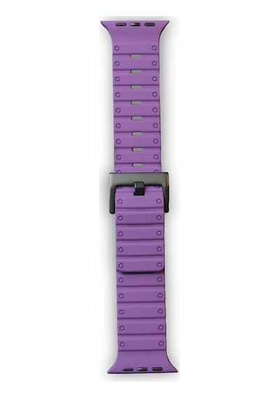 Apple Watch 42mm Uyumlu Magnus Mıknatıslı Silikon Kordon - Mor