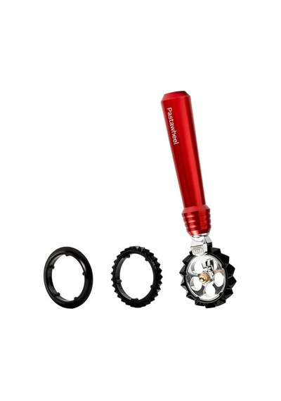 Marcato Pastawheel Makarna Hamuru Kesme Çarkı Kırmızı Renk