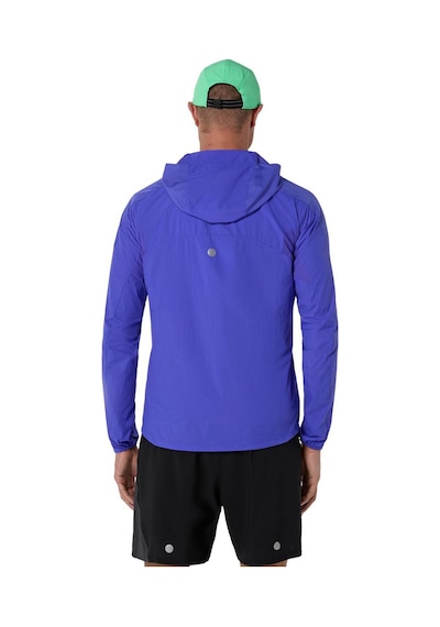 Asics Road Packable Erkek Lacivert Koşu Ceket 2011d084-403 Mavi