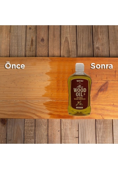 Rox Wood 0121 Tarçınlı Doğal Ahşap Yağı 500  Ml