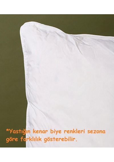 Özdilek %100 Kaz Tüyü Yastık 50x70 Beyaz