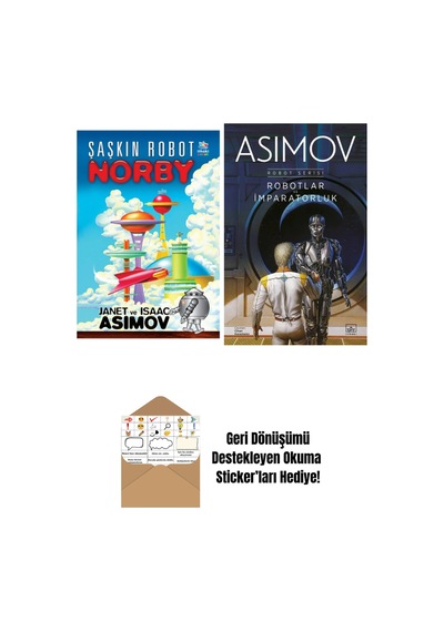 Şaşkın Robot Norby + Robotlar Ve İmparatorluk Robot Serisi 4. Kitap
