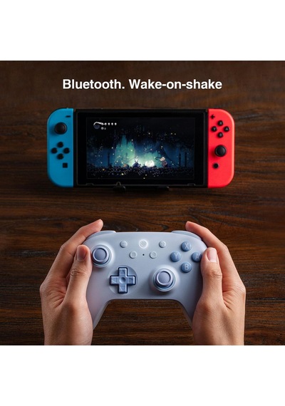 Ultimate 2c Bluetooth Controller For Switch 2, Switch/oled/lite, Hall Effect Joysticks, Non-linear Digital Triggers, Remappable L4/r4 Bumpers, 6-axis Motion, Rumble Vibration Blue
