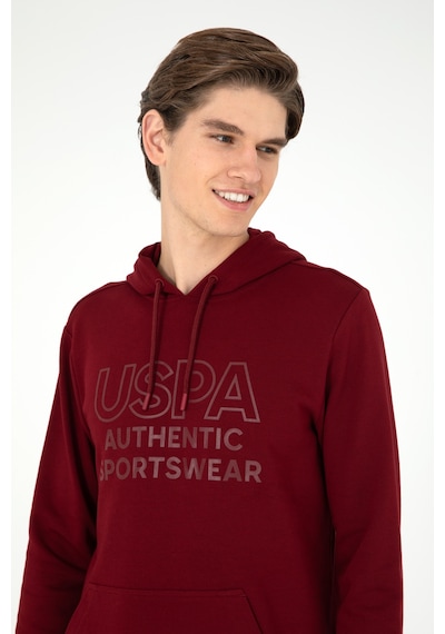 U.s. Polo Assn. Erkek Bordo Sweatshirt 50293439-vr014 Bordo