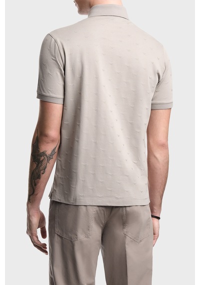 Emporio Armani Erkek Polo Em004912 Af10762 F6219 Gri Gri