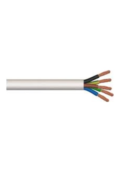 Çarkıt Cable Beyaz 5X6 Ttr Çok Telli Kablo Tam Kesit %100 Bakır
