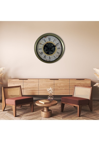 Vintage Aurea 60 Cm Çarklı Duvar Saati Diğer