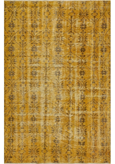 Yaratıcı Vintage Patchwork Ipek Yün Pers Ipek Halı - 146x216 Cm 9980