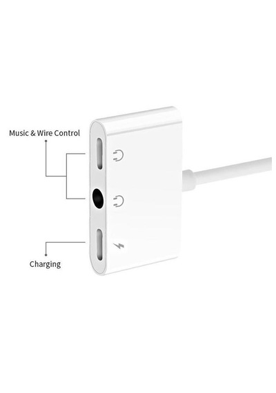 Lightning Kulaklık Şarj Çoklayıcı Çevirici Dönüştürücü Adaptör