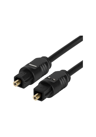 Fiber Optik Ses Kablosu Altın Uç 1 Metre Od:2.2