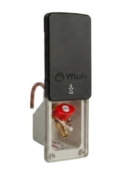 Whale Harici Barbekü Gaz Çıkışı Siyah Kapaklı