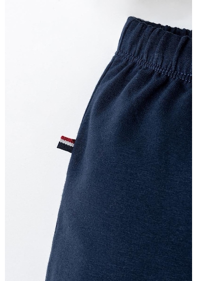 U.S. Polo Assn. U.s. Polo Assn Erkek Bebek 2 Li Şort T-şhirt Takım Beyaz-2350 Beyaz