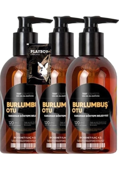 Süper Burlumbuş Masaj Bakım Jeli 3x120 Ml Vücut İçin+1 Adet Jel İle