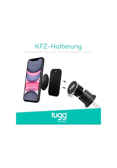Tugg Germany 123318 Araç Telefon Tutucu Ch230