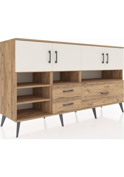 Hyperion Konsol 8 Raflı 3 Çekmeceli 4 Kapaklı 176x44x99 Çam-aytaş Çam-aytaşı/çam Hyperion Konsol 8 Raflı 3 Çekmeceli 4 Kapaklı 176x44x99 Çam-aytaş Çam-aytaşı/çam
