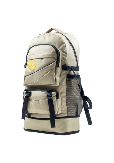 Probag Çok Bölmeli Suya Dayanıklı Outdoor Sırt Çantası Dağcı Çantası Kamp & Günlük Kullanım Krem