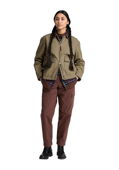 Bc0yh4zaıe1-r Timberland Strafford Washed Canvas Jacket 2.0 Kadın Yeşil Bc0yh4zaıe1-r